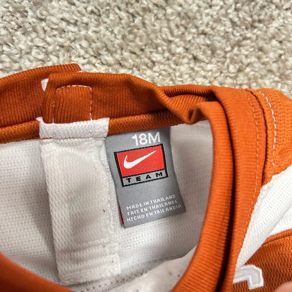 Nike y2k Texas Longhorns Outfit 18 Months Pants Shirt Vintage Baby Toddler